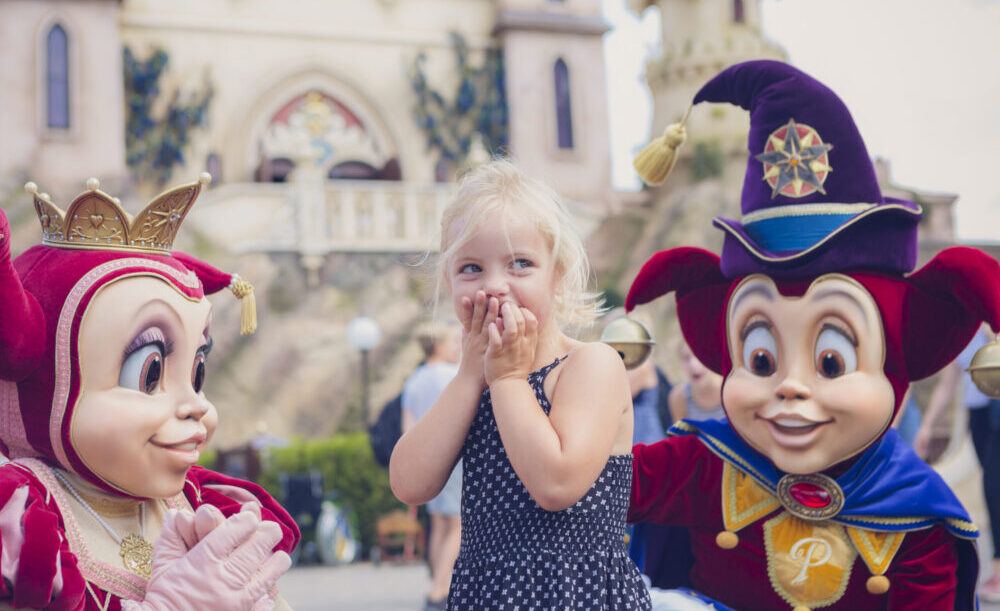 Pardoes de Tovernar en Prinses Pardijn - Met meisje voor Symbolica